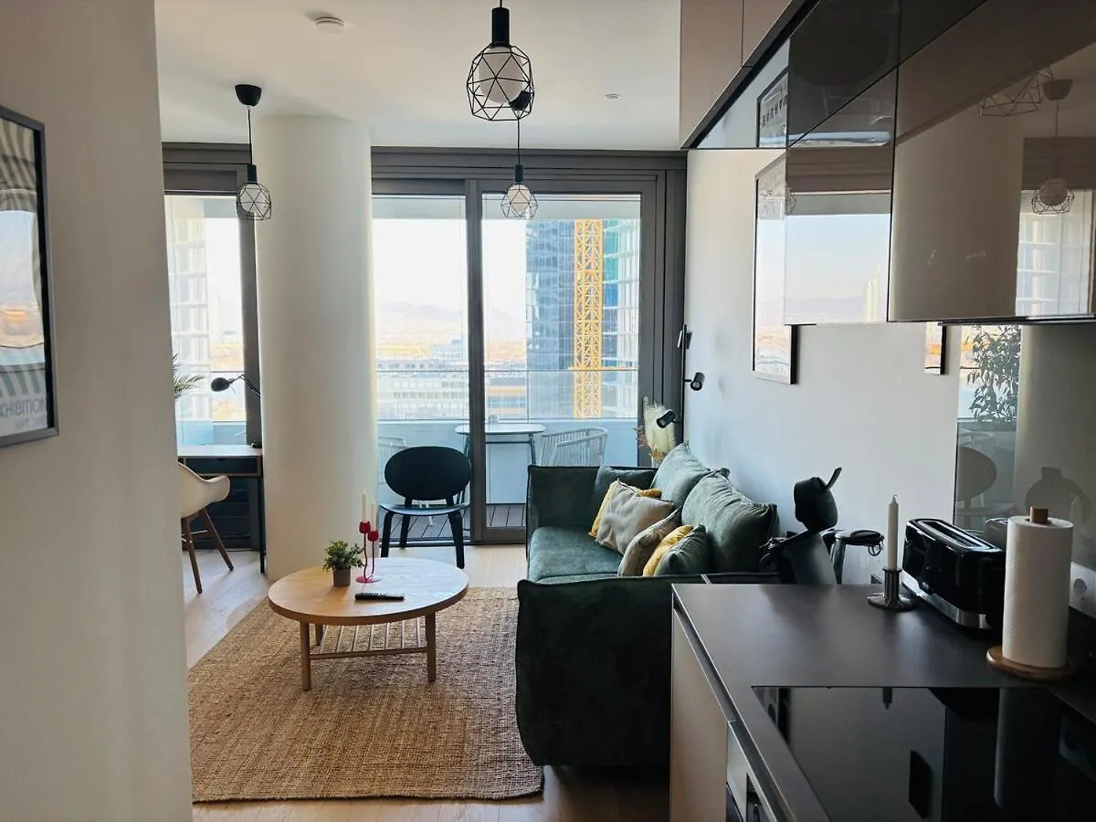 Modern Apartment Overlooking The Skyline & Danube Bécs Ausztria